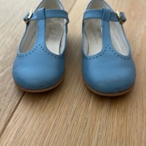 La Coqueta Blue Leather Dress Shoes